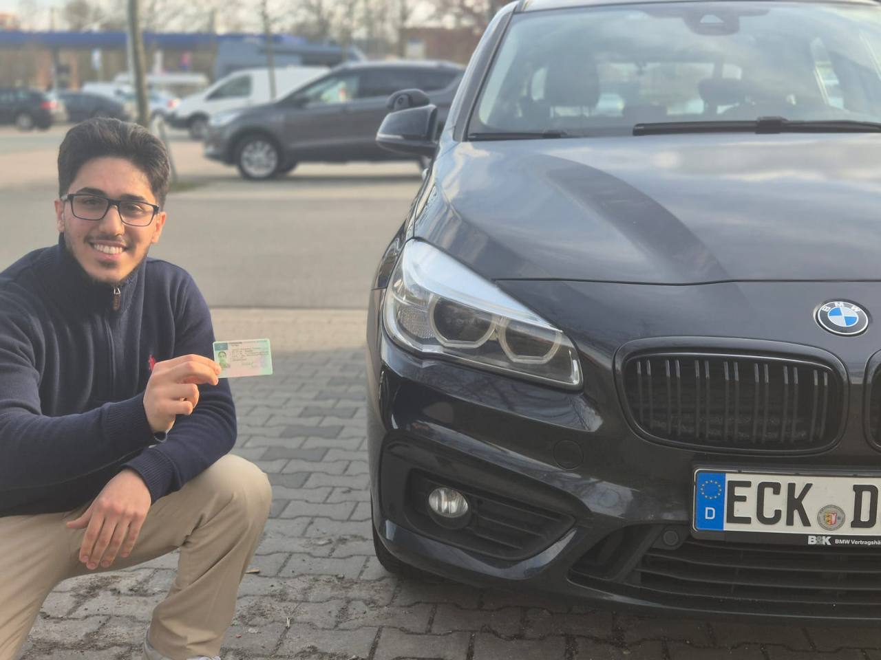 Absolvent Fahrschule Sana