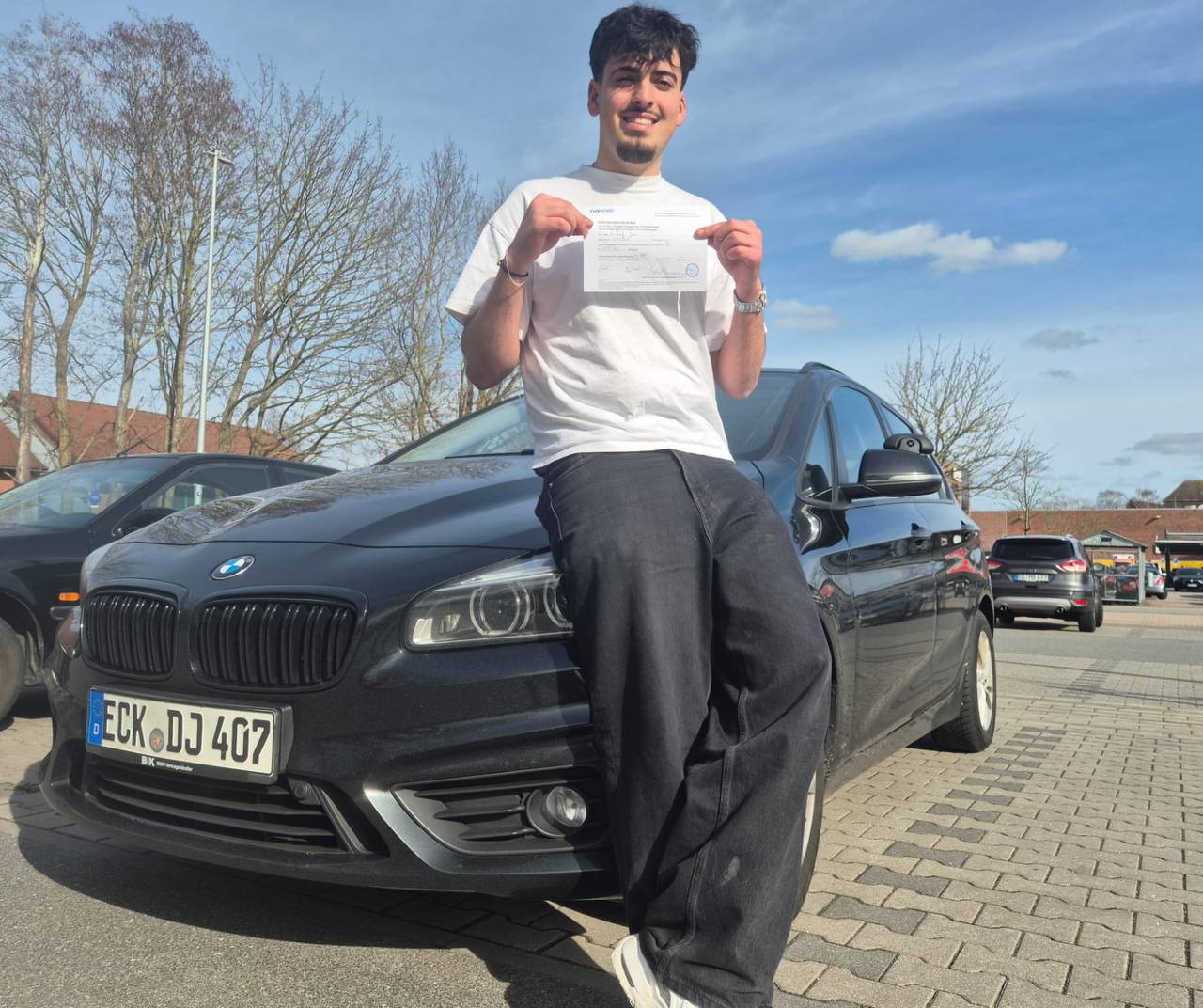 Absolvent Fahrschule Sana